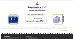Desktop Screenshot of landmarkbazaar.com